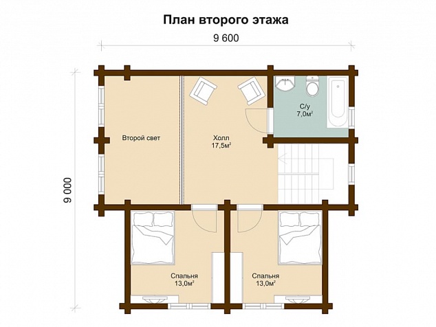 2 этаж - 78,4