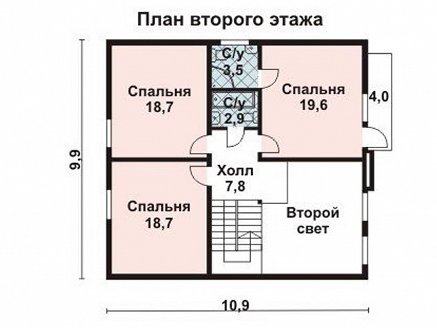 2 этаж - 108